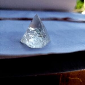Clear Quartz Crystal Pyramid